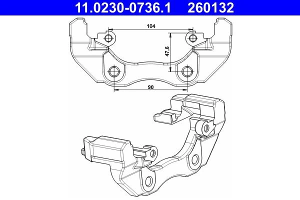 Bracket, brake caliper