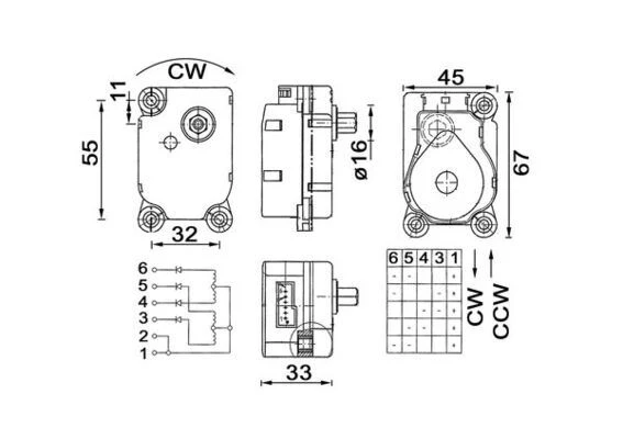 Actuator, blending flap