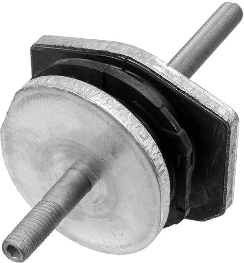 Mounting, leaf spring