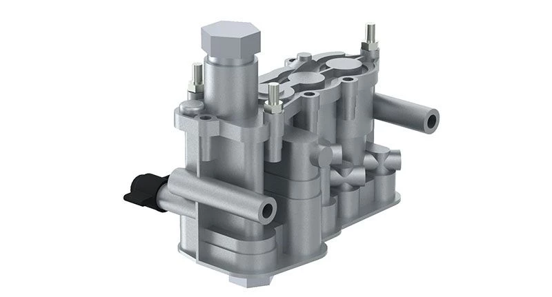 Valve, lifting axle control