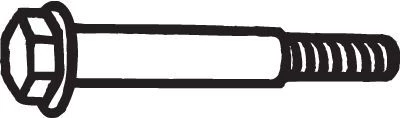 Bolt, exhaust system