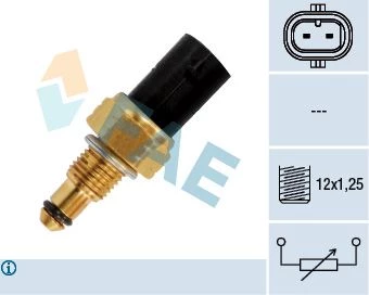 Sensor, fuel temperature