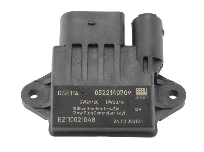 Control Unit, glow time