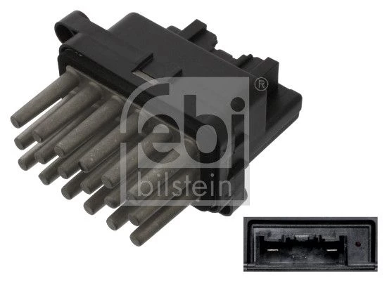 Resistor, interior blower