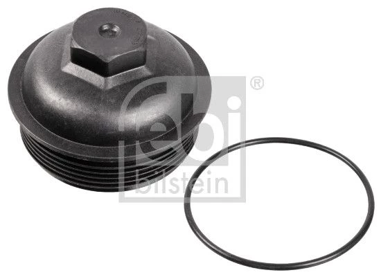 Cap, oil filter housing