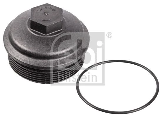 Cap, oil filter housing