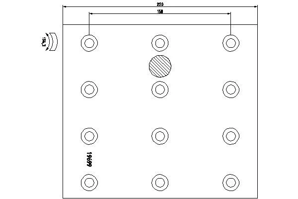 Brake Lining Kit, drum brake