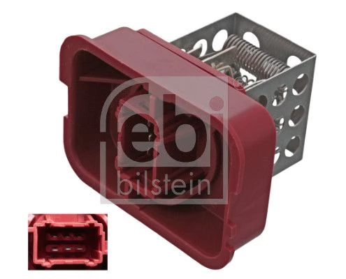 Resistor, interior blower