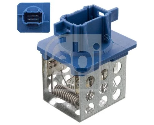 Resistor, interior blower