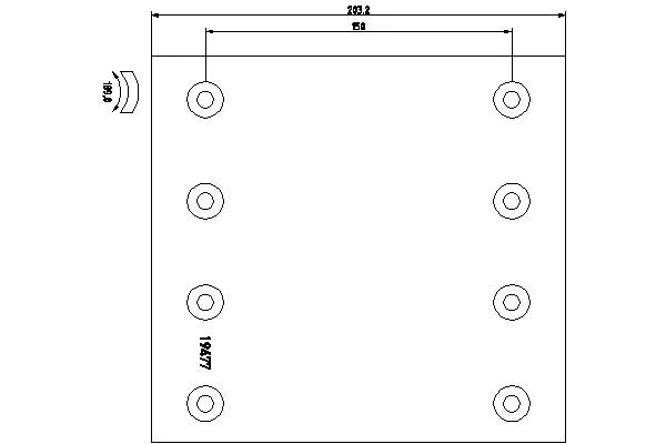 Brake Lining Kit, drum brake