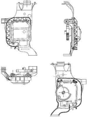 Actuator, blending flap