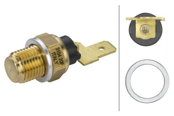 Sensor, oil temperature