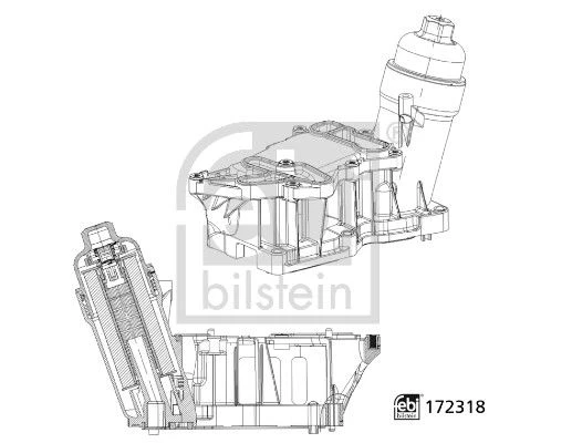 Housing, oil filter