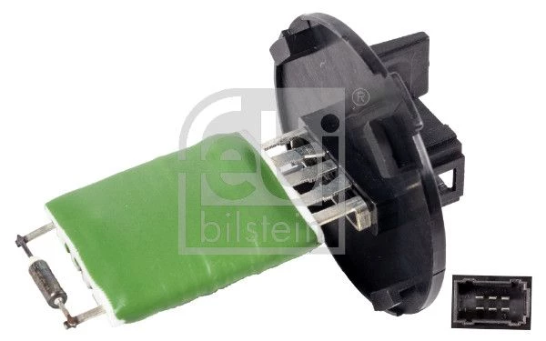 Resistor, interior blower