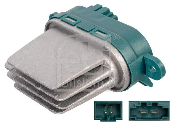 Resistor, interior blower