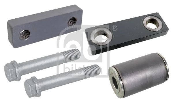 Mounting, leaf spring