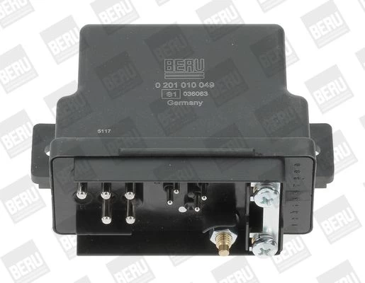 Relay, glow plug system