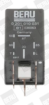 Relay, glow plug system