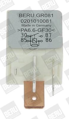 Relay, glow plug system