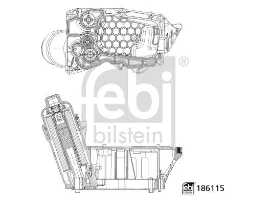 Housing, oil filter