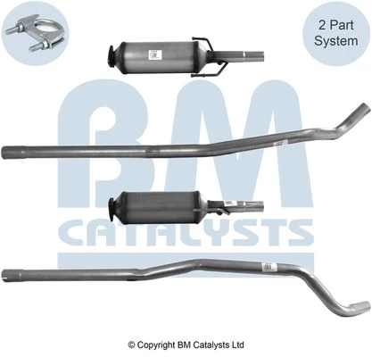 Soot/Particulate Filter, exhaust system