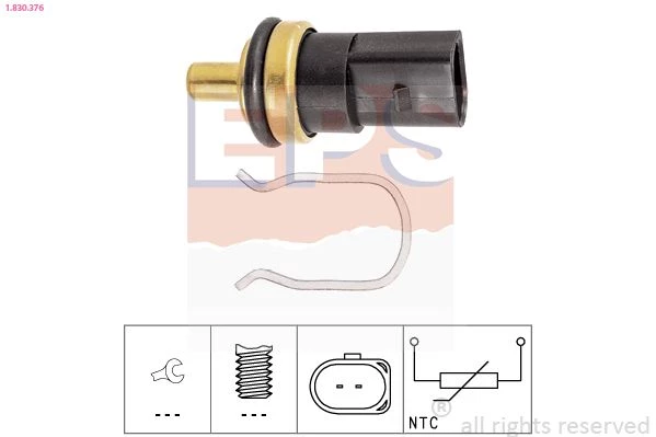 Sensor, fuel temperature