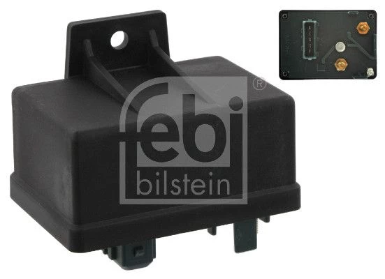 Relay, glow plug system