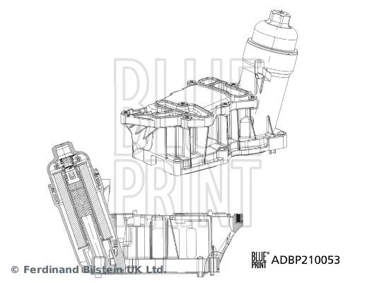Housing, oil filter