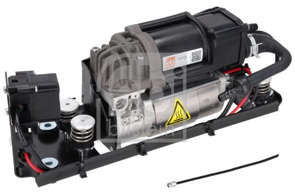 Compressor, compressed-air system