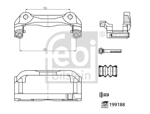 Bracket, brake caliper